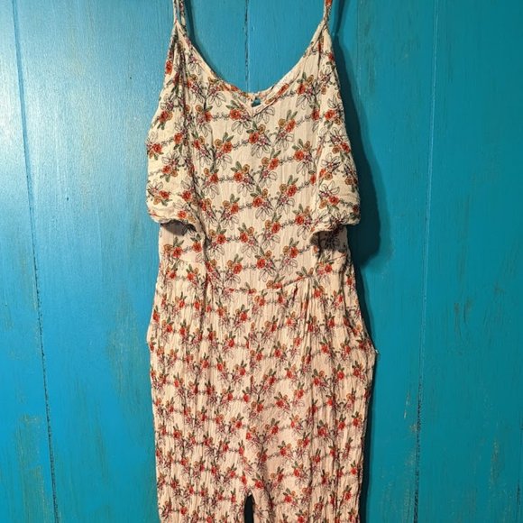 Patrons of Peace Floral Jumpsuit - Picture 1 of 3